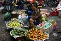 Markt in Da Lat, Vietnam